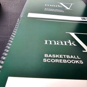 Mark V Basketball Scorebooks